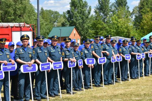 Чутеевская добровольная команда пожарной охраны - лучшая в республике