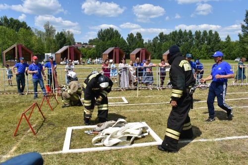 Чутеевская добровольная команда пожарной охраны - лучшая в республике