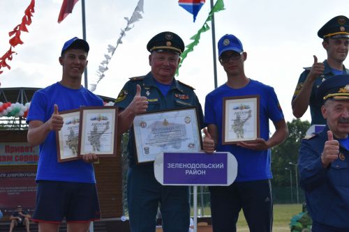 Чутеевская добровольная команда пожарной охраны - лучшая в республике