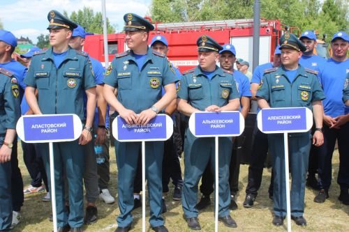 Чутеевская добровольная команда пожарной охраны - лучшая в республике