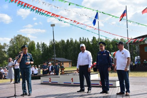 Чутеевская добровольная команда пожарной охраны - лучшая в республике