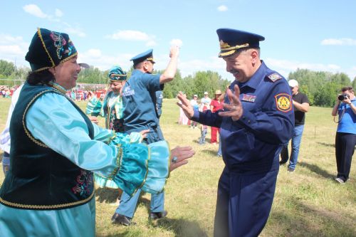 Чутеевская добровольная команда пожарной охраны - лучшая в республике