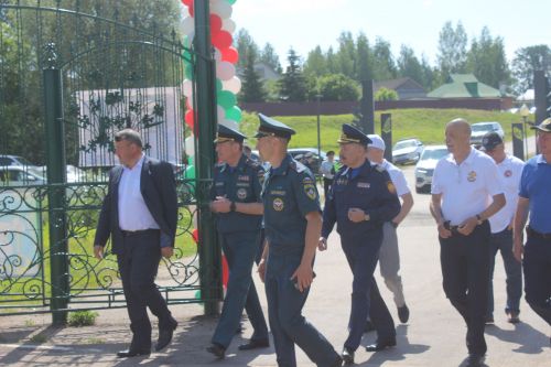 Чутеевская добровольная команда пожарной охраны - лучшая в республике