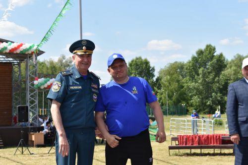Чутеевская добровольная команда пожарной охраны - лучшая в республике