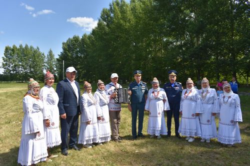 Чутеевская добровольная команда пожарной охраны - лучшая в республике