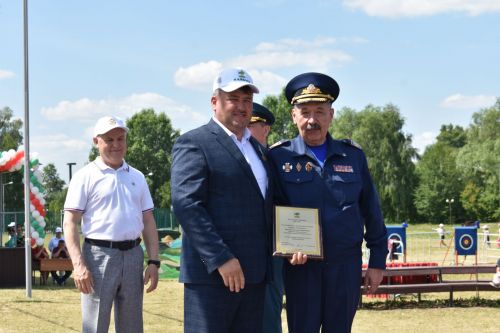 Чутеевская добровольная команда пожарной охраны - лучшая в республике
