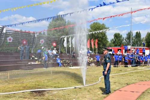 Чутеевская добровольная команда пожарной охраны - лучшая в республике