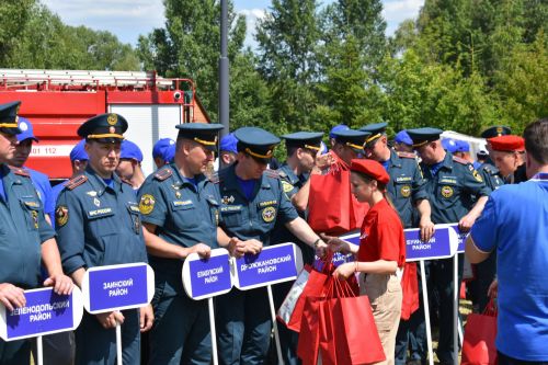 Чутеевская добровольная команда пожарной охраны - лучшая в республике