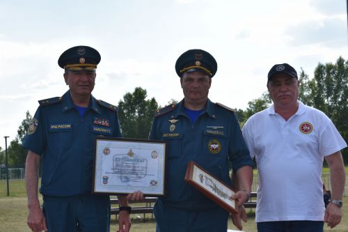 Чутеевская добровольная команда пожарной охраны - лучшая в республике