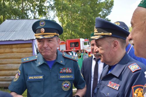 Чутеевская добровольная команда пожарной охраны - лучшая в республике