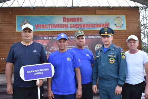 Чутеевская добровольная команда пожарной охраны - лучшая в республике