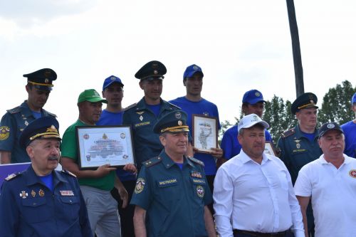 Чутеевская добровольная команда пожарной охраны - лучшая в республике