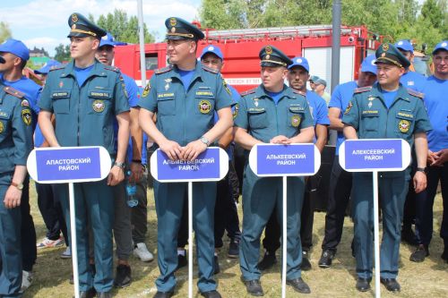 Чутеевская добровольная команда пожарной охраны - лучшая в республике