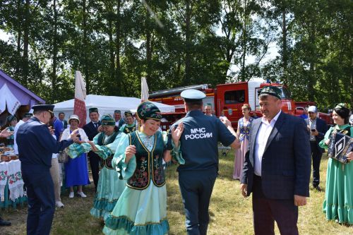 Чутеевская добровольная команда пожарной охраны - лучшая в республике