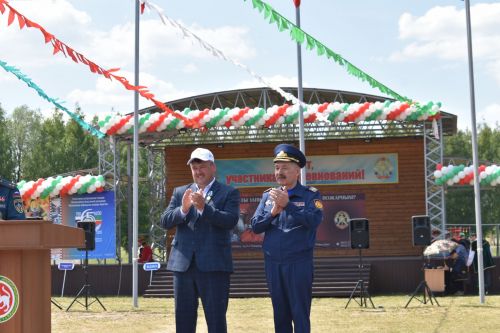 Чутеевская добровольная команда пожарной охраны - лучшая в республике