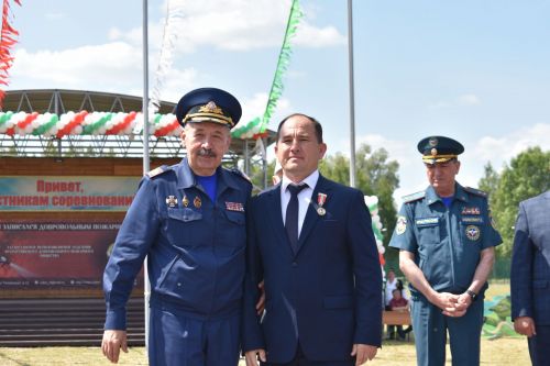 Чутеевская добровольная команда пожарной охраны - лучшая в республике