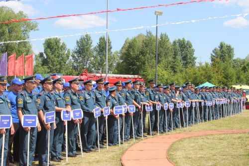 Чутеевская добровольная команда пожарной охраны - лучшая в республике