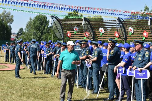Чутеевская добровольная команда пожарной охраны - лучшая в республике