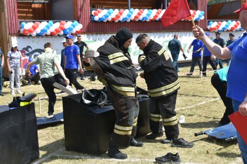 Чутеевская добровольная команда пожарной охраны - лучшая в республике