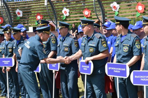 Чутеевская добровольная команда пожарной охраны - лучшая в республике