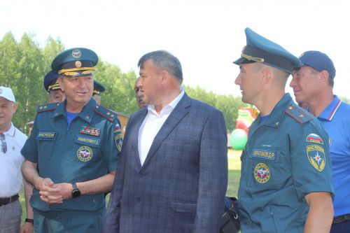 Чутеевская добровольная команда пожарной охраны - лучшая в республике