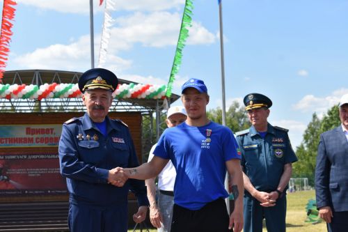 Чутеевская добровольная команда пожарной охраны - лучшая в республике