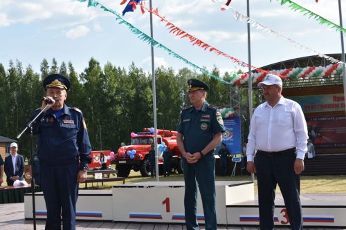 Чутеевская добровольная команда пожарной охраны - лучшая в республике