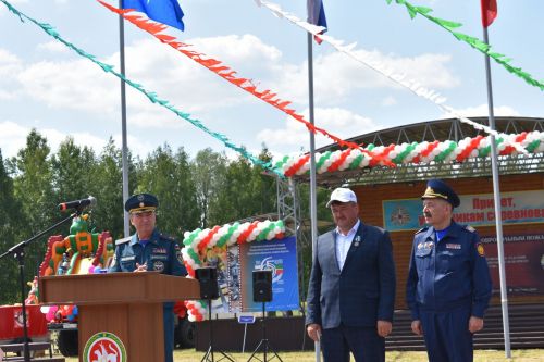 Чутеевская добровольная команда пожарной охраны - лучшая в республике