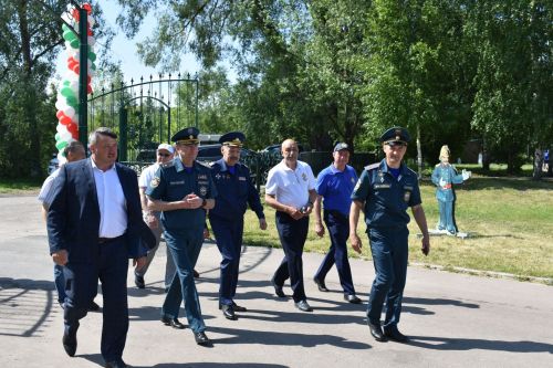 Чутеевская добровольная команда пожарной охраны - лучшая в республике