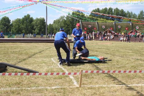Чутеевская добровольная команда пожарной охраны - лучшая в республике