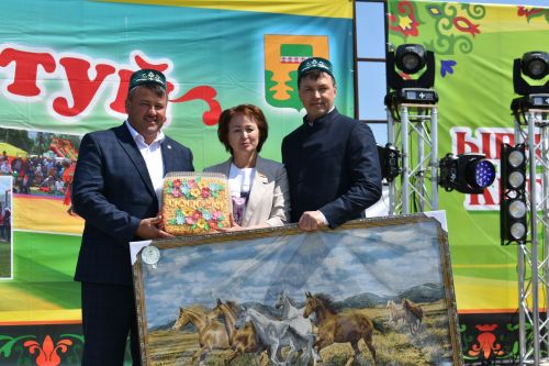 Кайбычлылар Урмай Сабантуен гөрләтеп кайтты