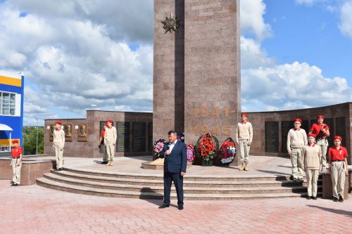 В День памяти и скорби кайбичане почтили память погибших на войне