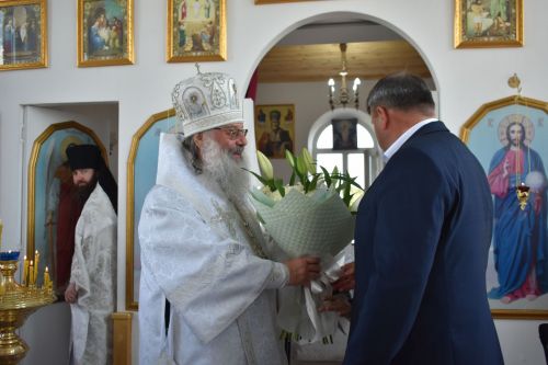 Митрополит Кирилл совершил великое освящение храма Живоначальной Троицы в селе Беляево