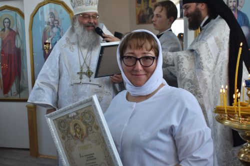Митрополит Кирилл совершил великое освящение храма Живоначальной Троицы в селе Беляево