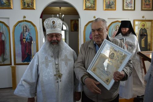 Митрополит Кирилл совершил великое освящение храма Живоначальной Троицы в селе Беляево