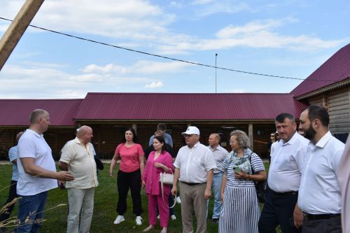 Гости выставки «Всероссийский День поля-2023» посетили Кайбицы