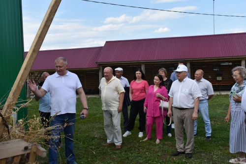Гости выставки «Всероссийский День поля-2023» посетили Кайбицы