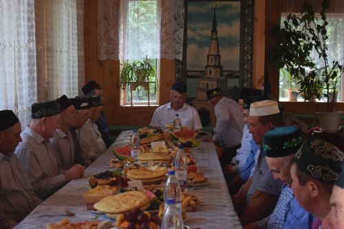 Кече Кайбыч мәчетендә Корбан ашы үтте