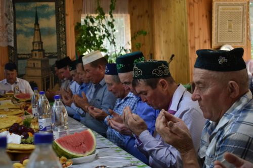 Кече Кайбыч мәчетендә Корбан ашы үтте
