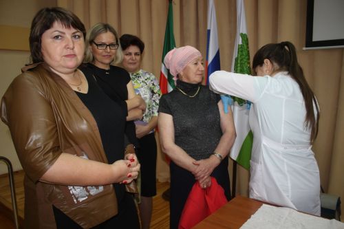 Кайбычта гриппка каршы прививка ясату дәвам итә