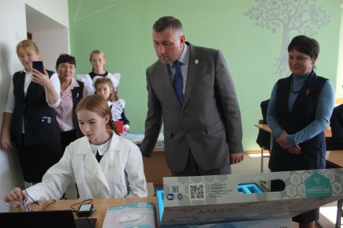 Мәлки мәктәбендә «Үсеш ноктасы» үзәге ачылды