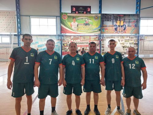 Кайбицкие волейболисты на спартакиаде