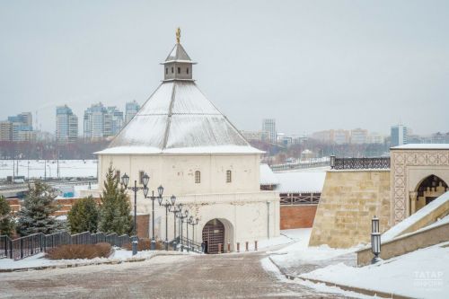 В Татарстане днем ожидается небольшой снег, гололедица и до 21 градуса мороза