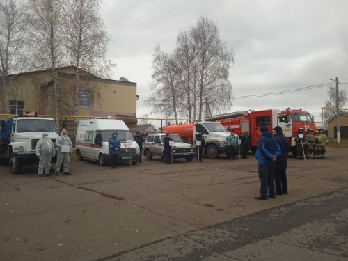 В Кайбицком районе прошли учения по противоэпизоотической ситуации