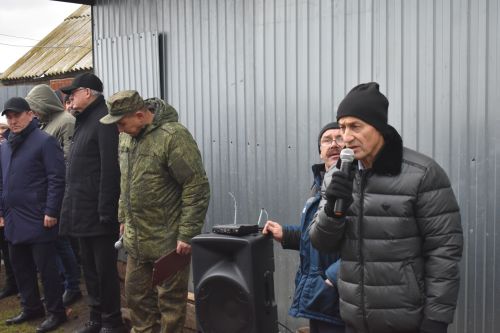 Кайбычта махсус операция зонасында һәлак булган Илгиз Гыйләҗев белән хушлаштылар