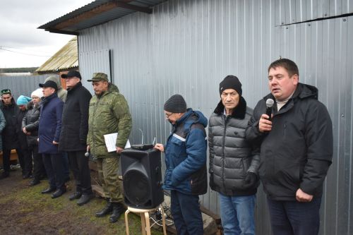 Кайбычта махсус операция зонасында һәлак булган Илгиз Гыйләҗев белән хушлаштылар