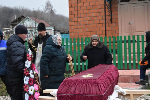 В Кайбицком районе простились с земляком, героически погибшим в зоне спецоперации