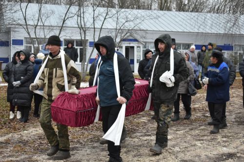 В Кайбицком районе простились с земляком, героически погибшим в зоне спецоперации