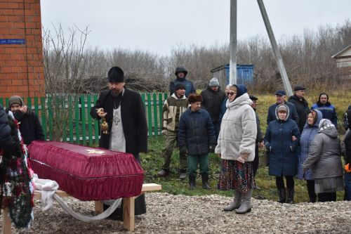 В Кайбицком районе простились с земляком, героически погибшим в зоне спецоперации