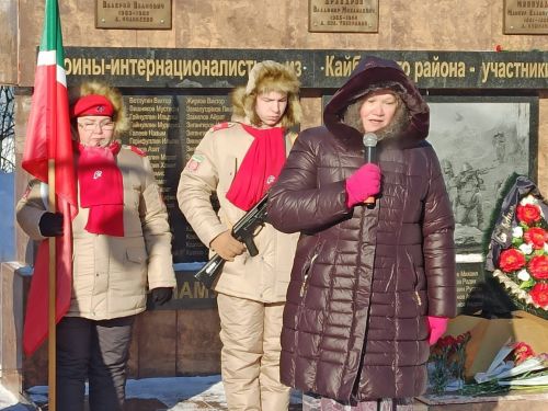 В Кайбицах прошел митинг, посвященный памяти воинов — участников военных действий в Афганистане